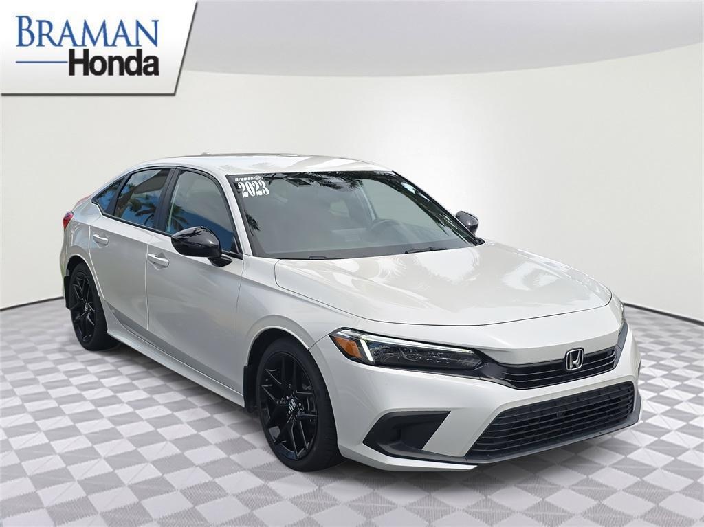 used 2023 Honda Civic car, priced at $24,554