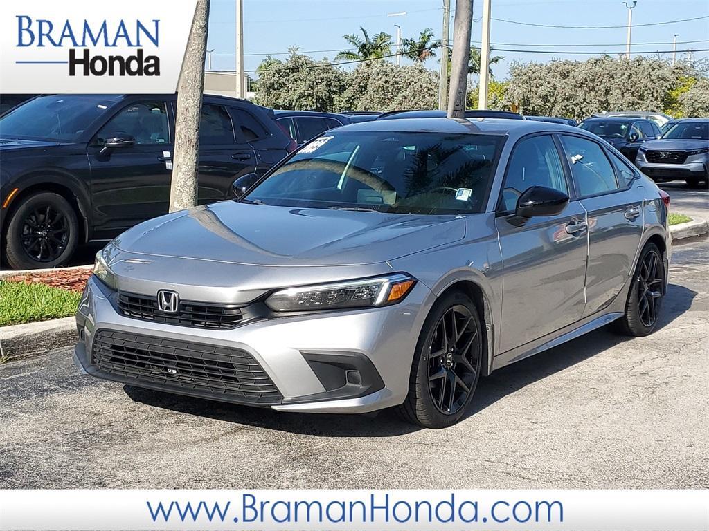 used 2022 Honda Civic car, priced at $22,973