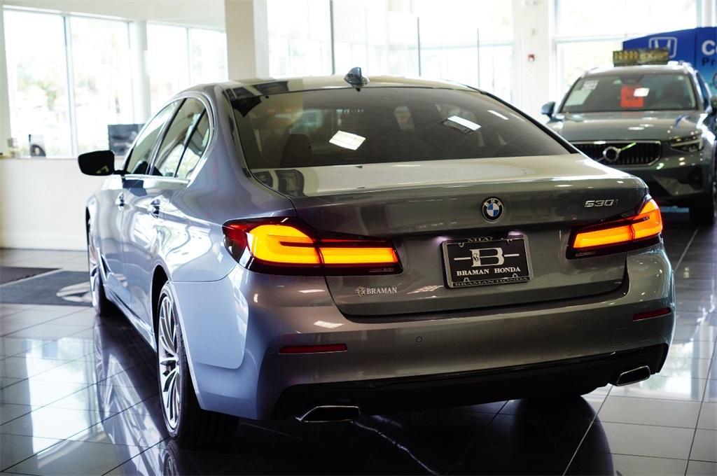 used 2022 BMW 530 car, priced at $34,992