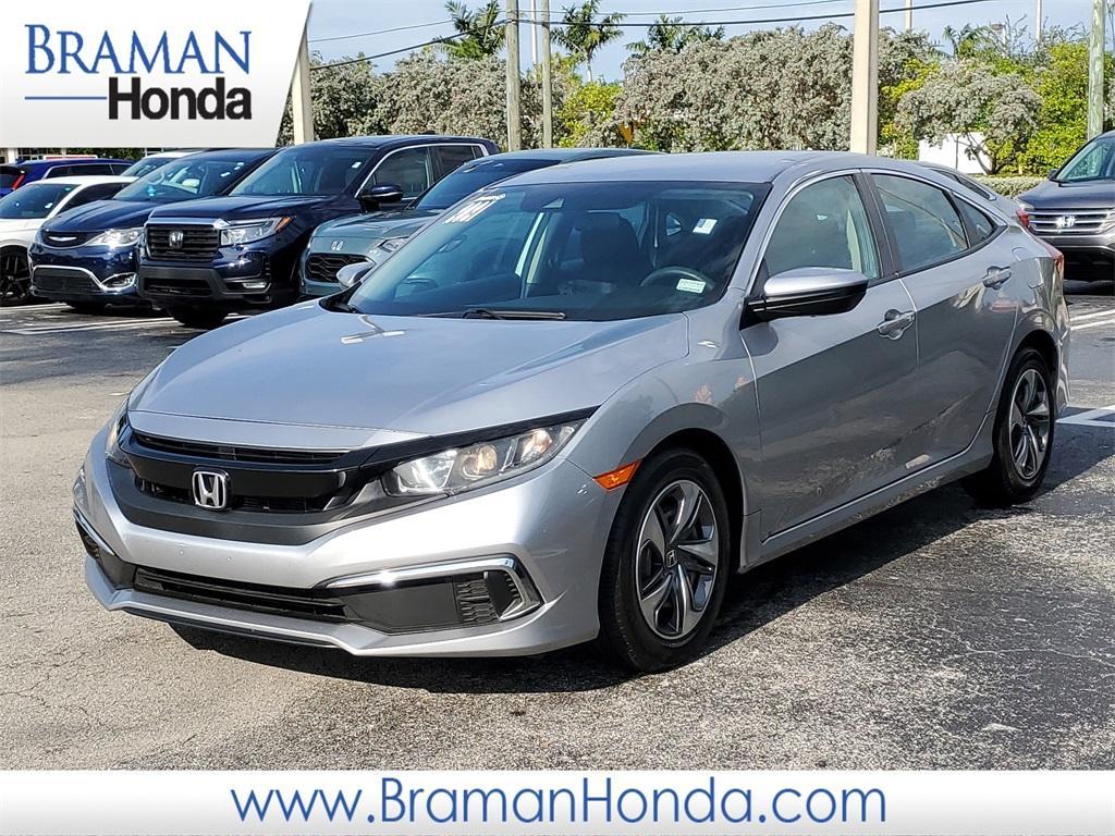 used 2021 Honda Civic car, priced at $20,307