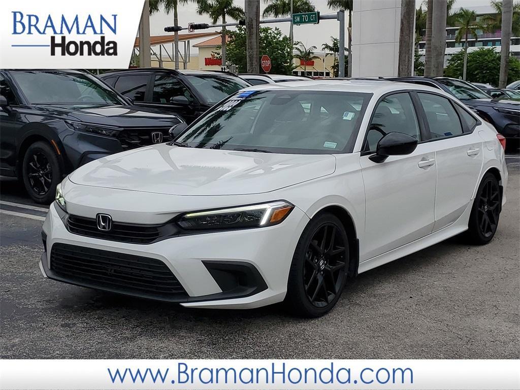 used 2022 Honda Civic car, priced at $23,810