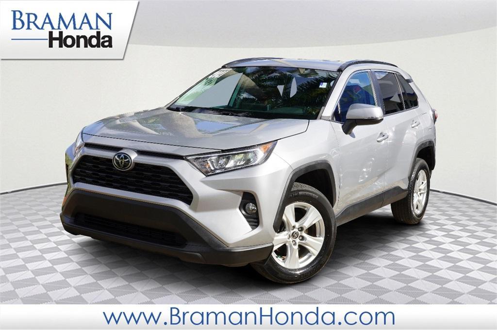 used 2021 Toyota RAV4 car, priced at $26,585