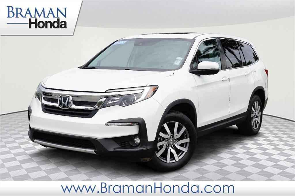 used 2021 Honda Pilot car, priced at $26,997