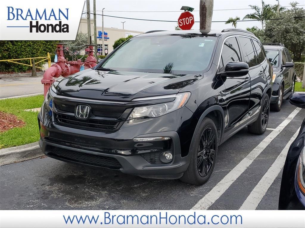 used 2022 Honda Pilot car, priced at $29,893