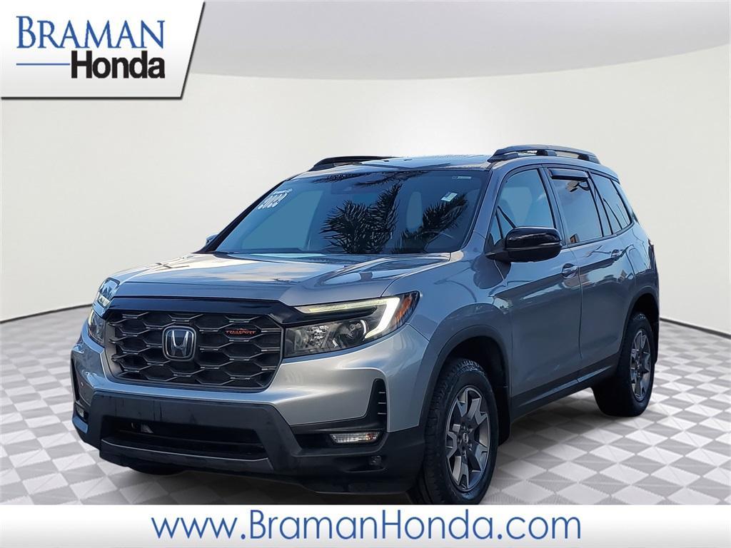 used 2022 Honda Passport car, priced at $34,525