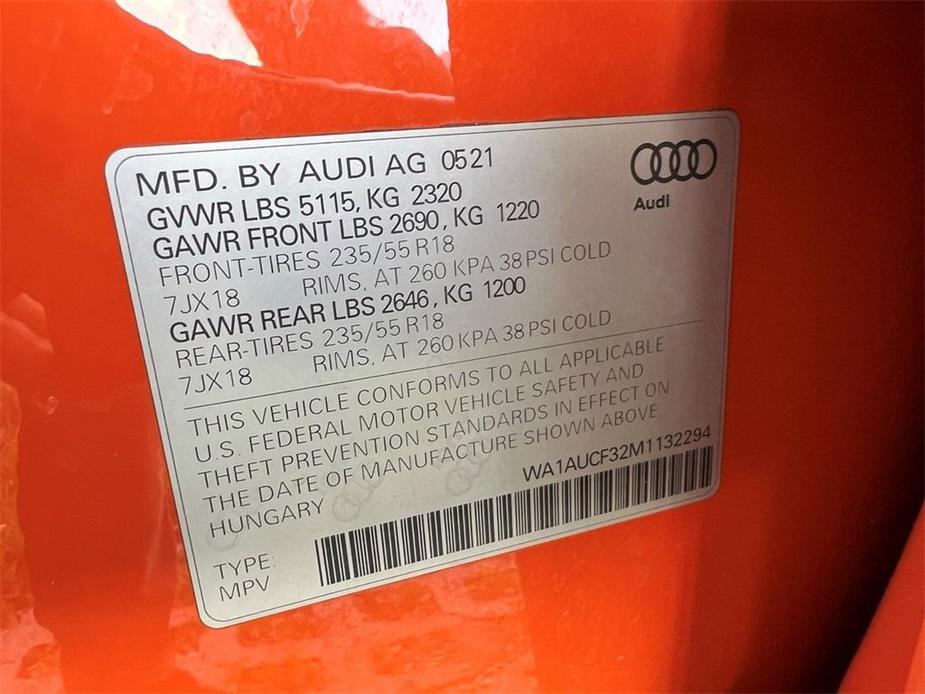 used 2021 Audi Q3 car, priced at $23,976