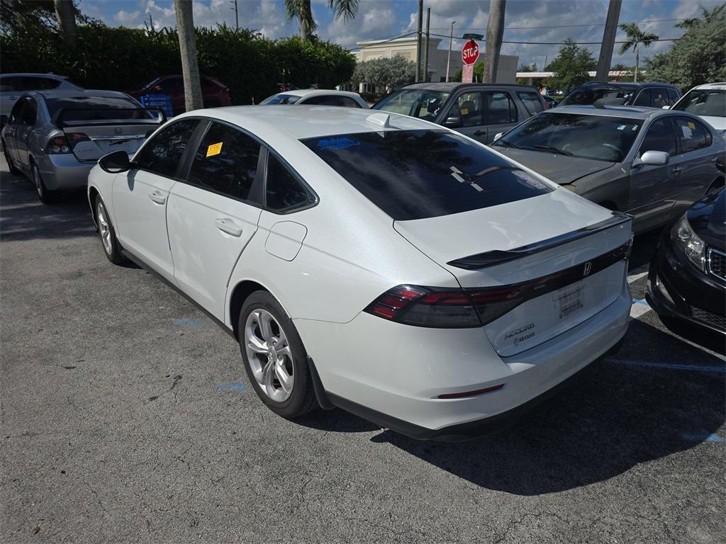 used 2023 Honda Accord car, priced at $24,736