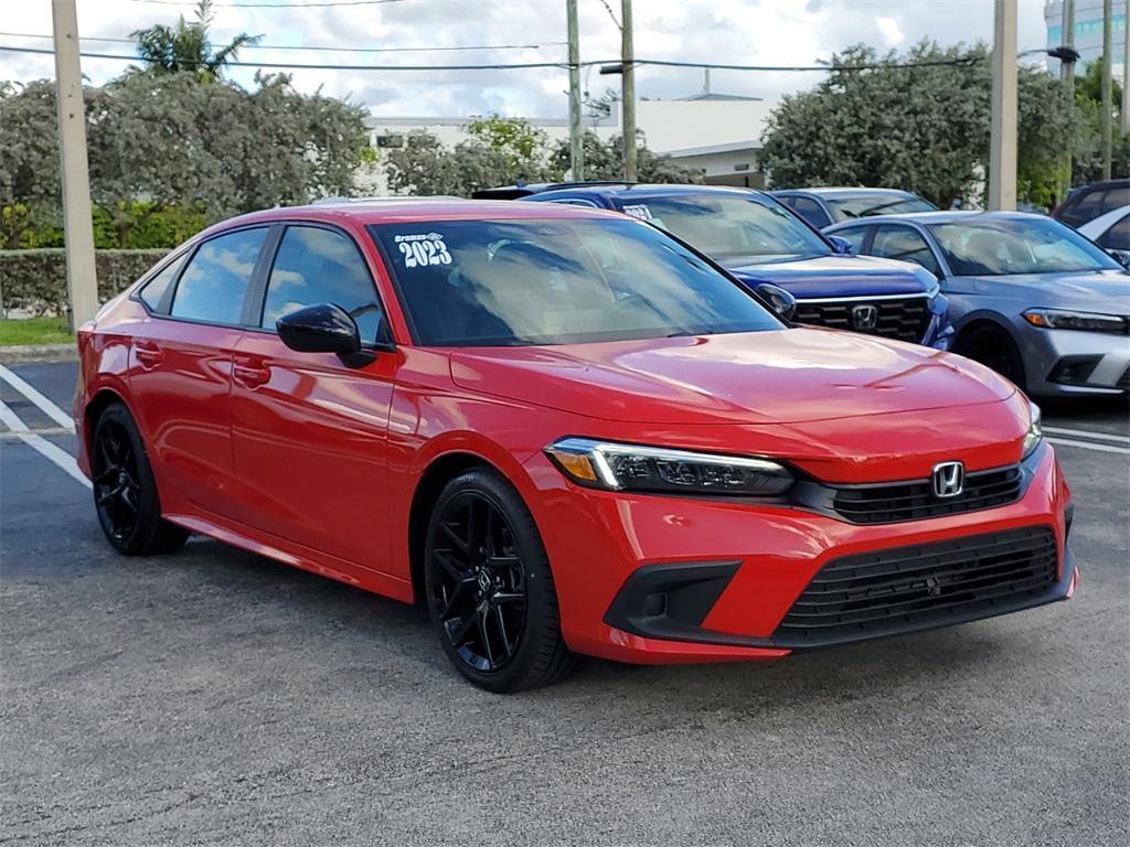 used 2023 Honda Civic car, priced at $25,342