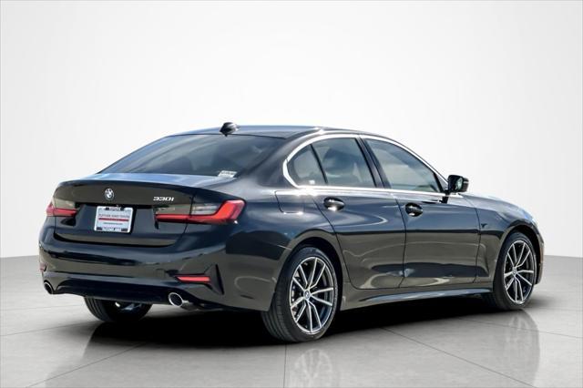 used 2019 BMW 330 car, priced at $23,493