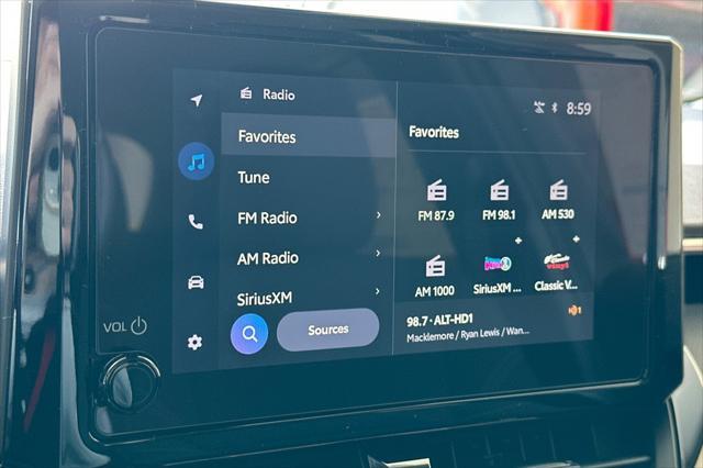 new 2025 Toyota Corolla Hybrid car, priced at $26,282
