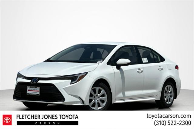 new 2025 Toyota Corolla Hybrid car, priced at $26,282