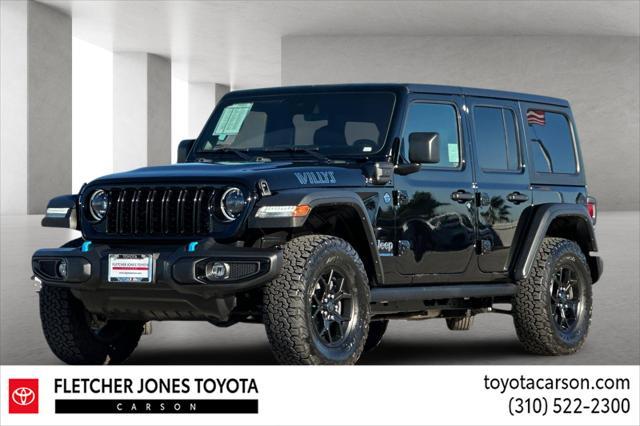 used 2024 Jeep Wrangler 4xe car, priced at $43,994