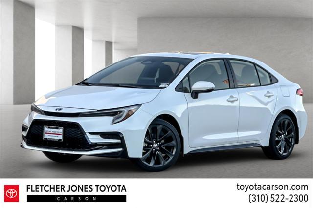 new 2025 Toyota Corolla Hybrid car, priced at $30,107