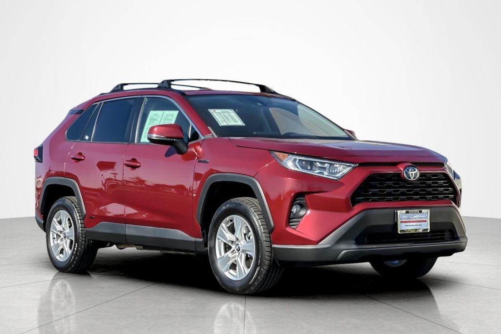 used 2021 Toyota RAV4 Hybrid car, priced at $26,193