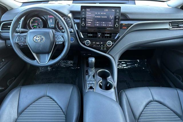 used 2021 Toyota Camry car, priced at $27,394