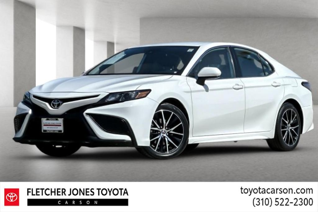 used 2021 Toyota Camry car, priced at $22,593