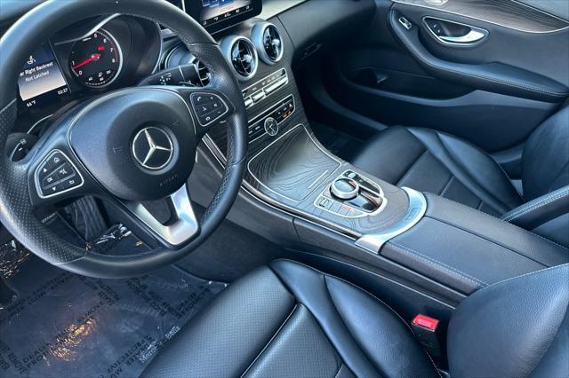 used 2017 Mercedes-Benz C-Class car, priced at $22,993