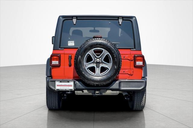 used 2021 Jeep Wrangler car, priced at $28,394