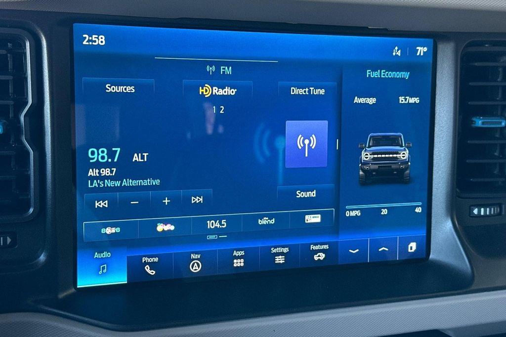 used 2023 Ford Bronco car, priced at $53,794