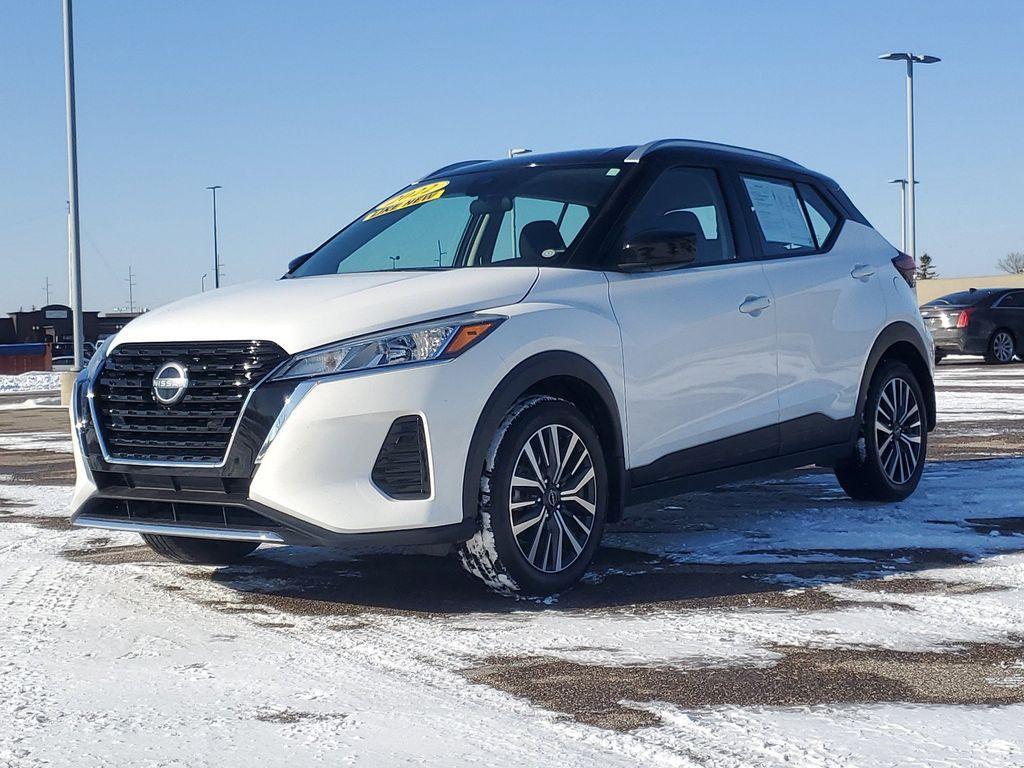 used 2022 Nissan Kicks car, priced at $18,400