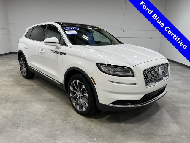 used 2022 Lincoln Nautilus car, priced at $37,634