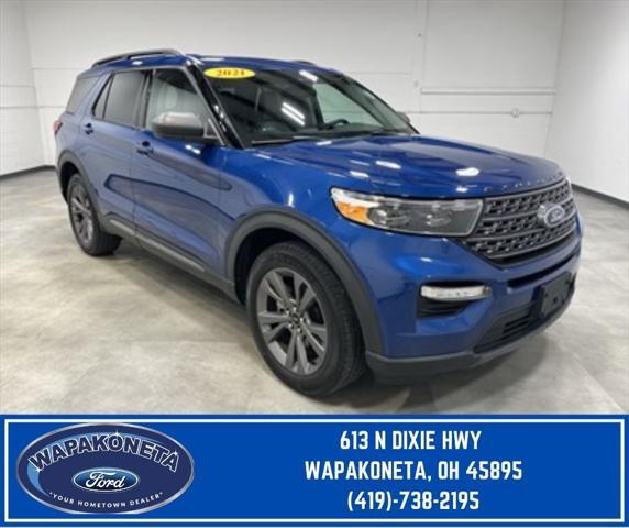 used 2021 Ford Explorer car, priced at $30,288