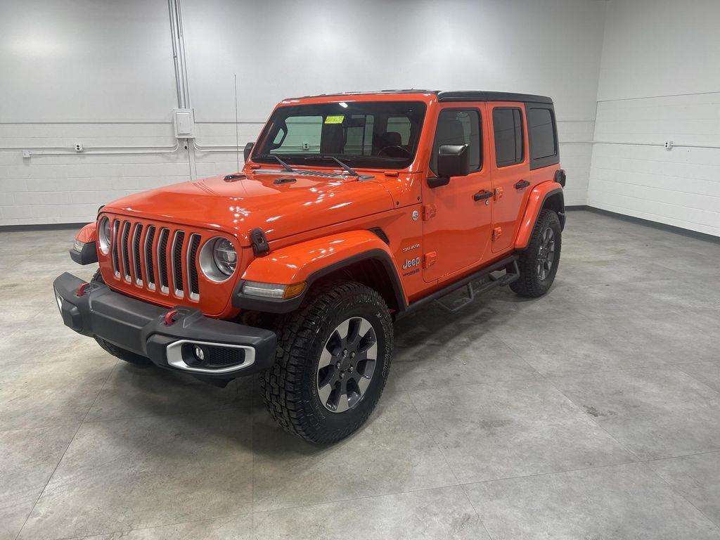 used 2018 Jeep Wrangler Unlimited car, priced at $24,387