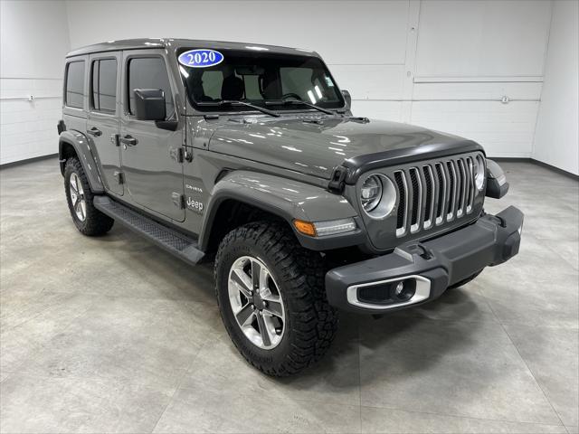 used 2020 Jeep Wrangler Unlimited car, priced at $29,240