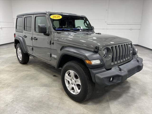 used 2020 Jeep Wrangler Unlimited car, priced at $28,015