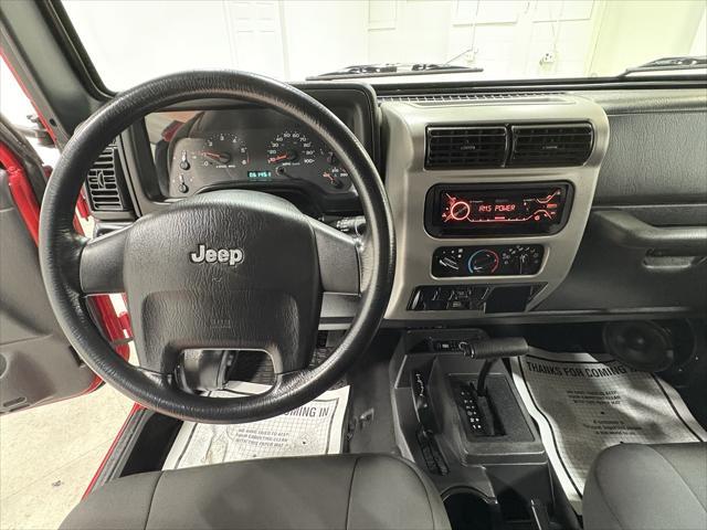 used 2005 Jeep Wrangler car, priced at $17,285