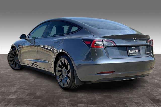 used 2022 Tesla Model 3 car, priced at $30,057