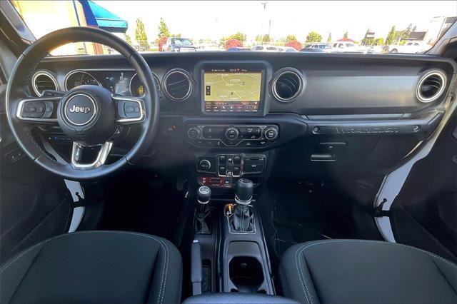 used 2021 Jeep Wrangler Unlimited 4xe car, priced at $35,425