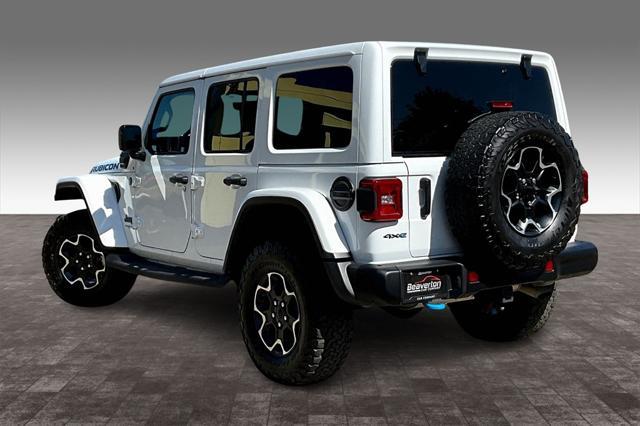 used 2021 Jeep Wrangler Unlimited 4xe car, priced at $35,425