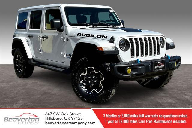 used 2021 Jeep Wrangler Unlimited 4xe car, priced at $35,655