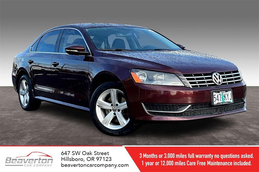 used 2012 Volkswagen Passat car, priced at $6,066