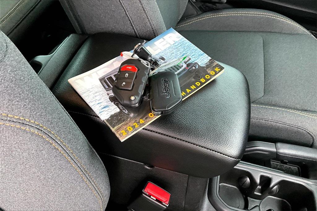 used 2024 Jeep Wrangler car, priced at $32,054