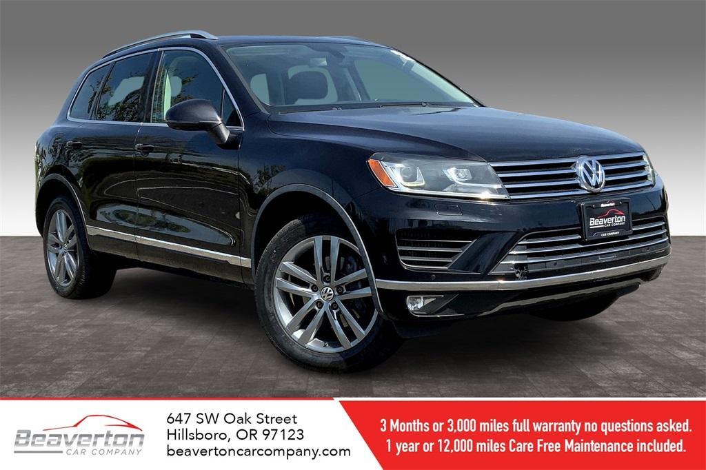 used 2015 Volkswagen Touareg car, priced at $20,914