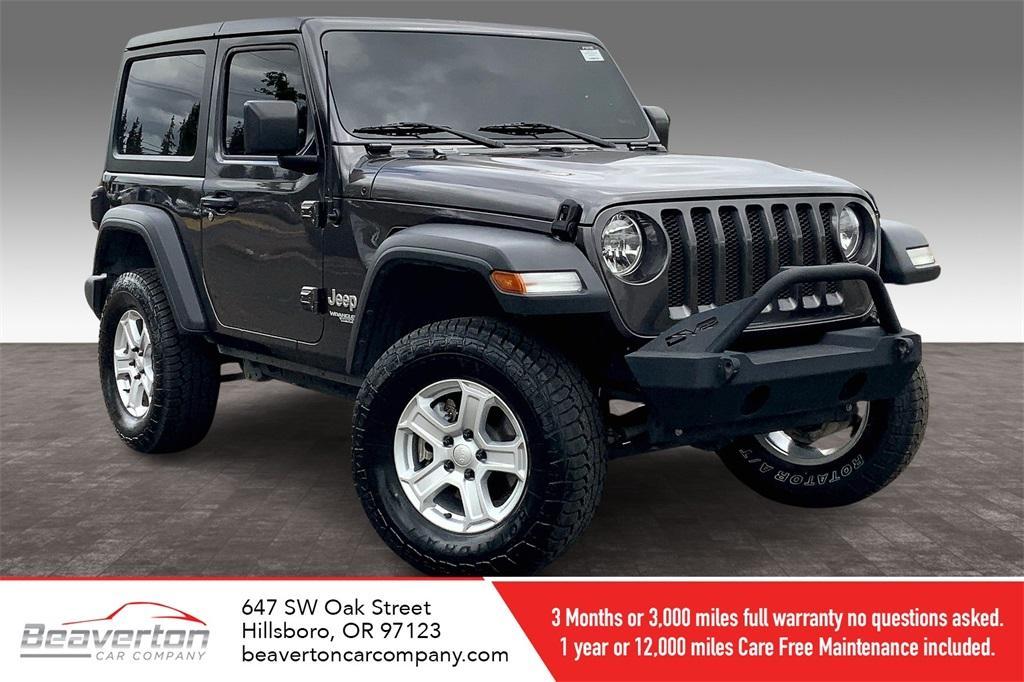 used 2020 Jeep Wrangler car, priced at $27,349