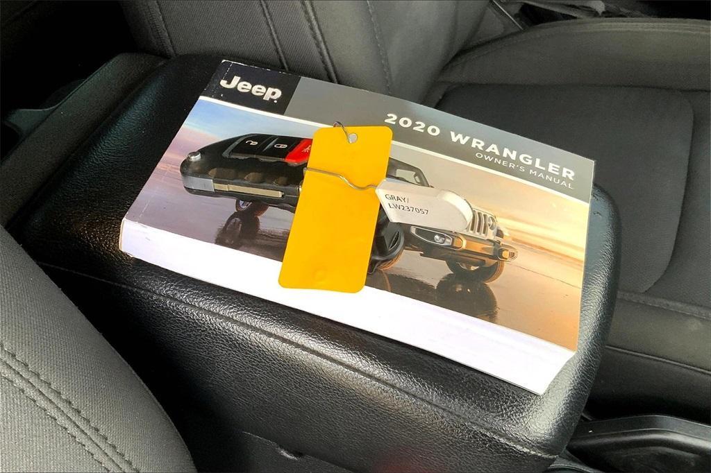 used 2020 Jeep Wrangler car, priced at $27,349