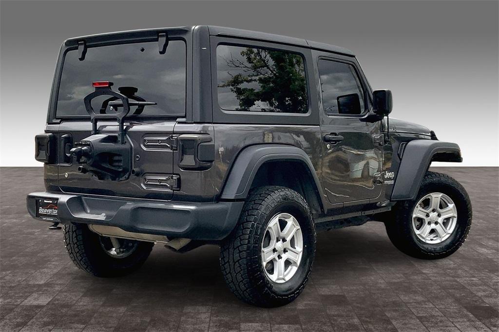 used 2020 Jeep Wrangler car, priced at $27,349