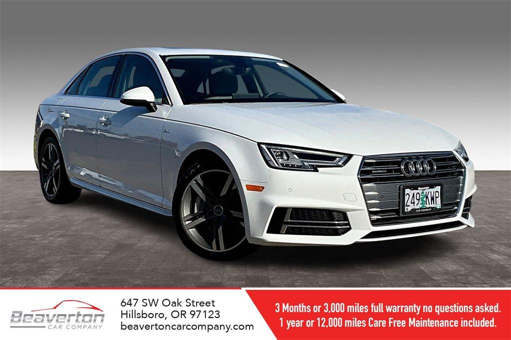 used 2018 Audi A4 car, priced at $20,762