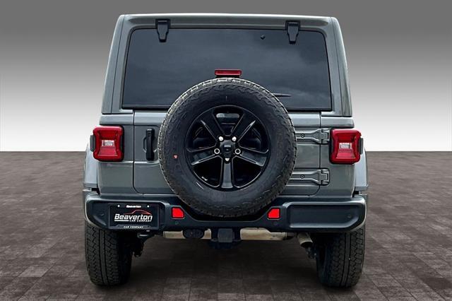 used 2021 Jeep Wrangler Unlimited car, priced at $34,327