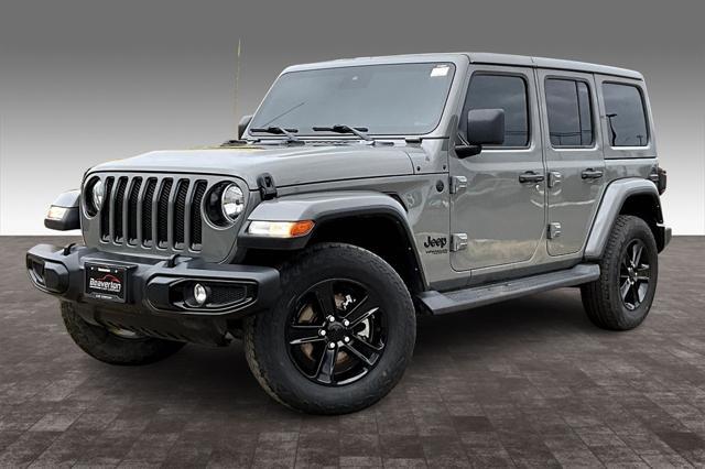 used 2021 Jeep Wrangler Unlimited car, priced at $34,327