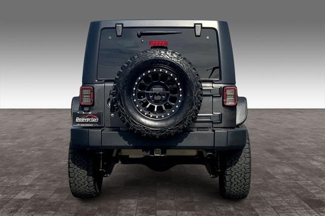 used 2017 Jeep Wrangler Unlimited car, priced at $26,801