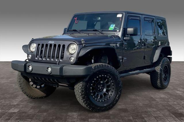 used 2017 Jeep Wrangler Unlimited car, priced at $26,801