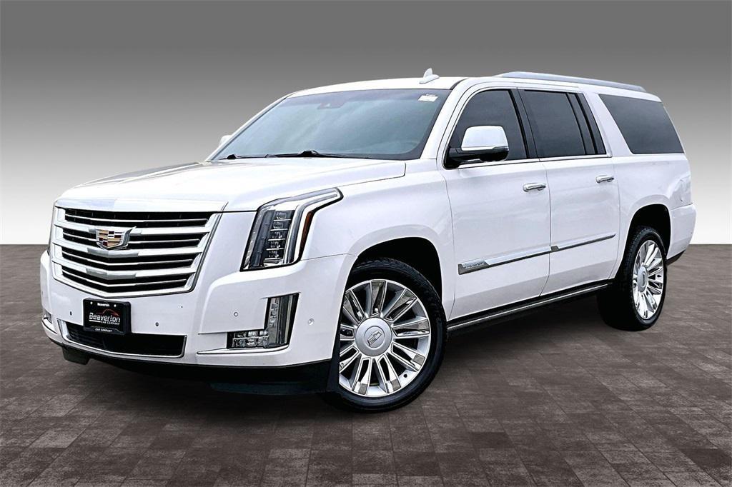 used 2018 Cadillac Escalade ESV car, priced at $35,095