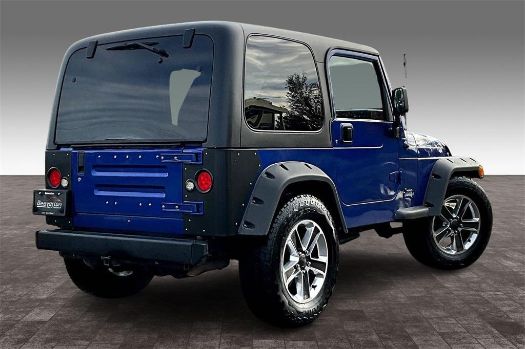 used 2002 Jeep Wrangler car, priced at $10,548