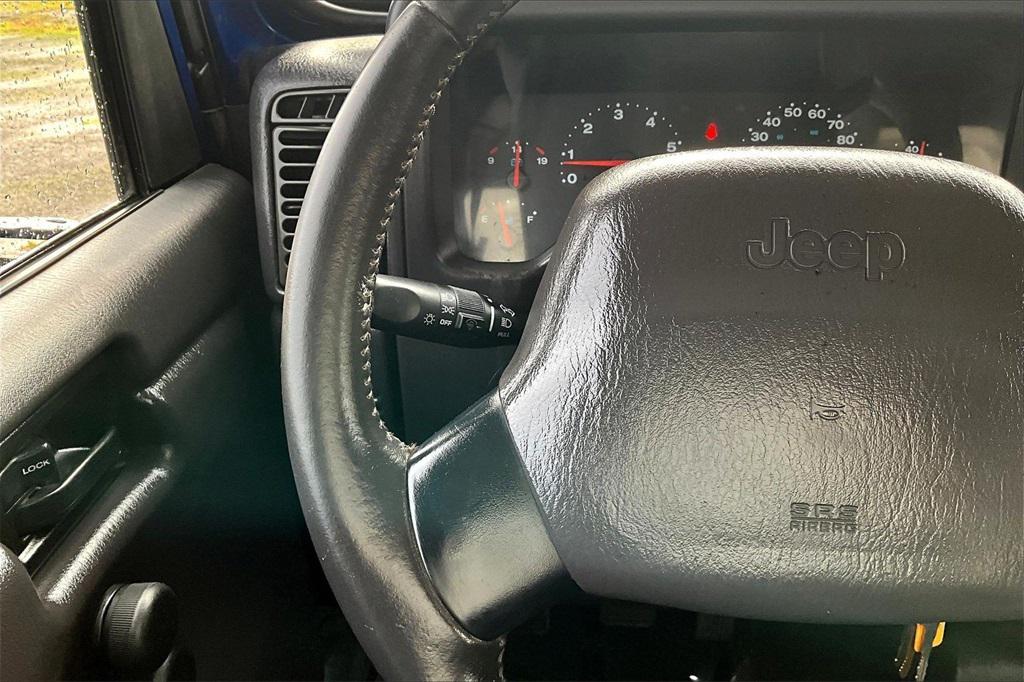 used 2002 Jeep Wrangler car, priced at $10,548