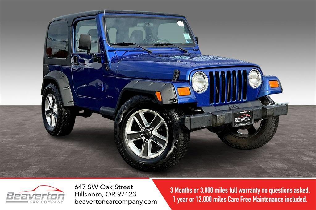 used 2002 Jeep Wrangler car, priced at $10,548