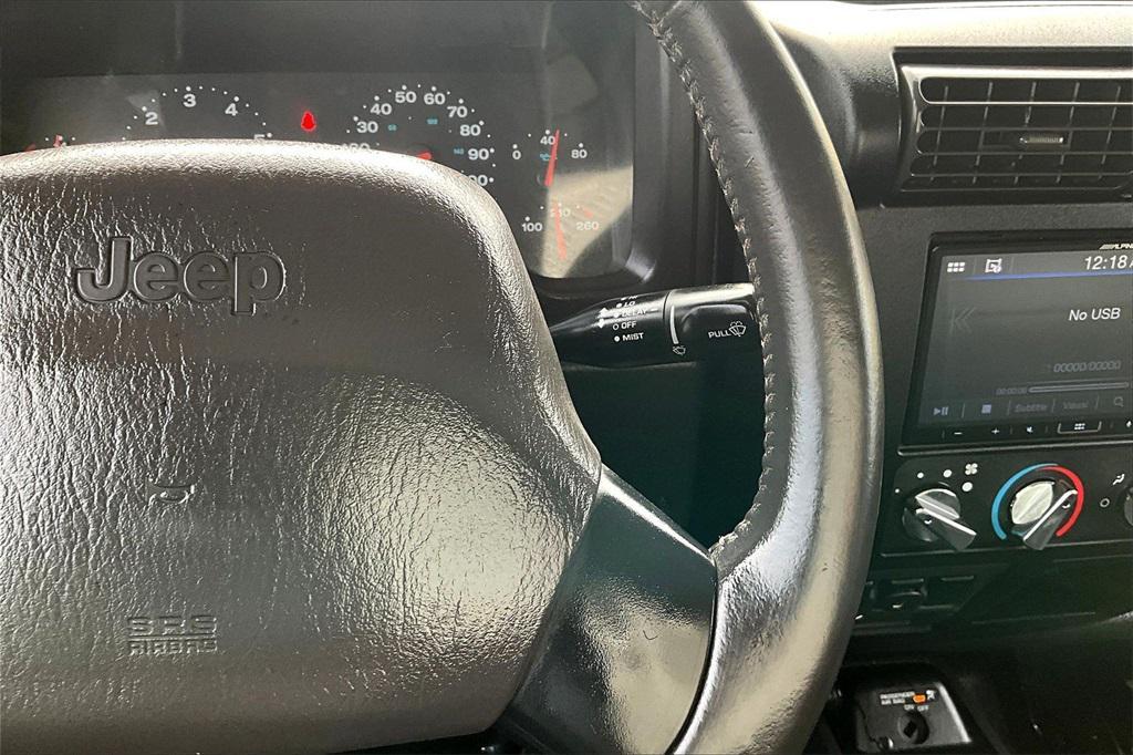 used 2002 Jeep Wrangler car, priced at $10,548